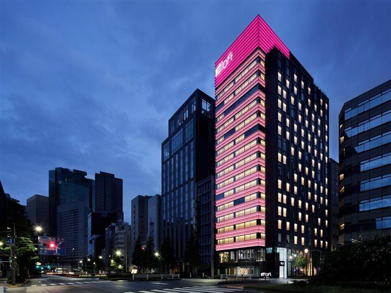 Hotel Aloft Tokyo Ginza Exteriér fotografie